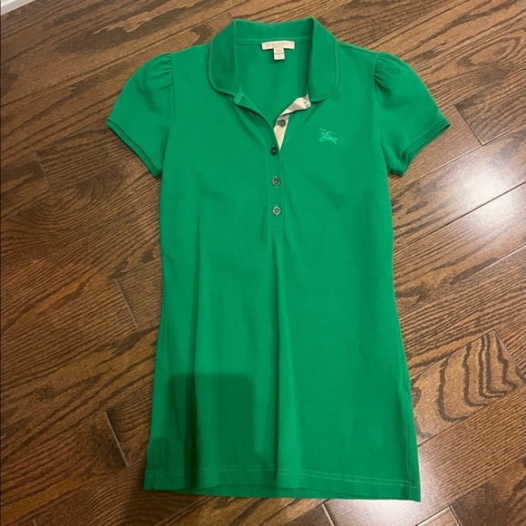 authentic burberry polo shirt